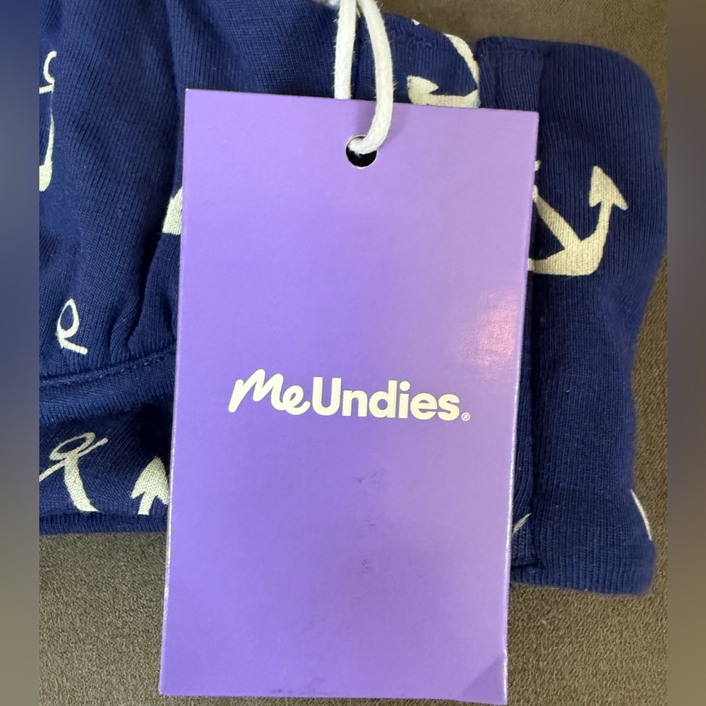 MeUndies UltraModal™ FeelFree Longline Bralette Anchors Away. Size S. - Picture 4 of 7